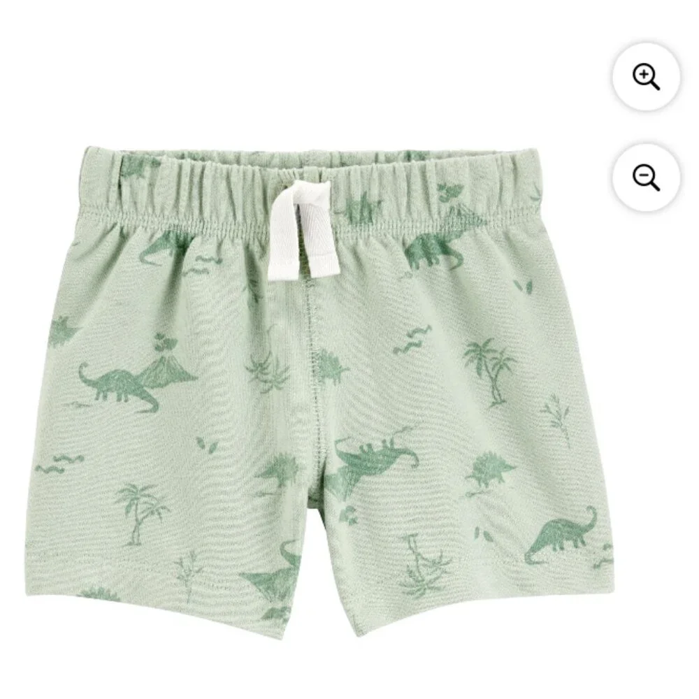 Carter's Child of Mine Baby Boy 3-Piece Outfit Set: Dinosaur Print